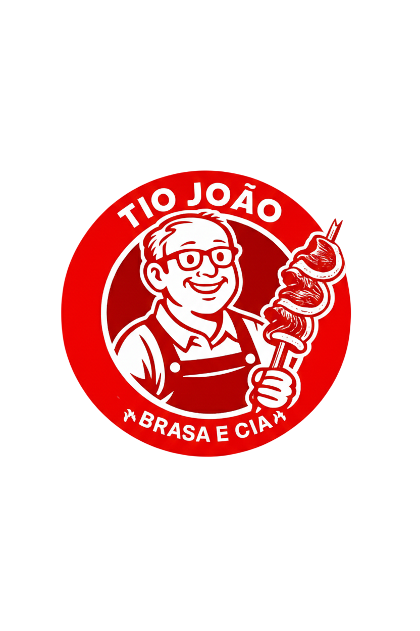 Logo Tio João Brasa e Cia